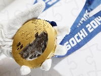 Medal, Złoty, Sochi 2014