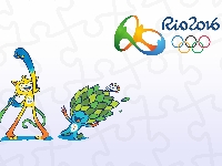 De, Olimpiada, Grafika, 2016, Janerio, Rio