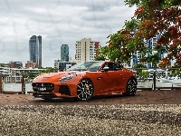 Orange Metallic, Jaguar F-Type SVR Coupe, 2016-2017