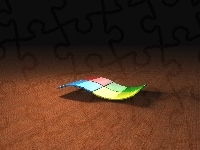 3D, Logo, Windows, Deski