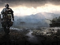 Żołnierz, Battlefield 4, Czołg