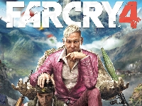 Mężczyzna, Far Cry 4, Gra, Napis