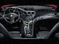Ferrari 550, Kierownica