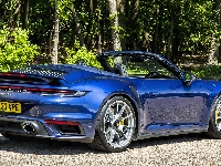 Tył, Kabriolet, Porsche 911 Turbo S