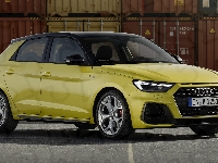 Bok, Przód, Audi A1 Sportback S