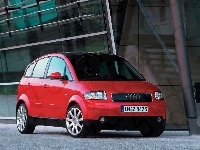 Audi A2, Czerwone
