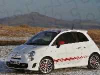 Biały, Abarth 500