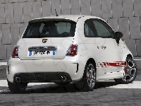 Abarth 500, Prawy, Tył, Włochy