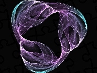 Kolorowy, Abstrakcja, Dym