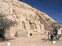 Abu Simbel, Egipt, Świątynia