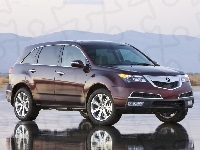 Acura MDX, Bordowa, Odbicie