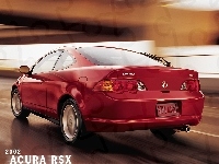 Acura RSX, Czerwona, Tył