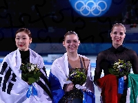 Adelina Sotnikova, Sochi 2014, Kim Yong-A, Carolina Kostner
