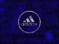 Niebieskie, Adidas, Tło