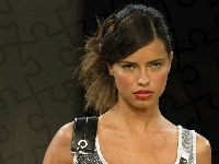 Adriana Lima, srebrny top