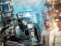 Hugh Jackman, Chappie, Film, Robot, Dev Patel, Aktorzy