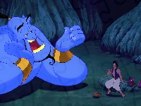 Film animowany, Genie, Aladdin, Aladyn, Dżin