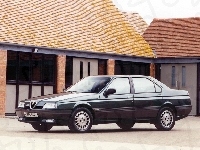 Alfa Romeo 164, Zielona, Sedan