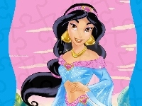 Księżniczka, Aladyn, Jasmine