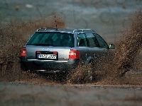 Audi Allroad, Błoto