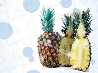 Dwie, Ananas, Połówki