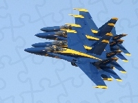 Blue, Boeing F/A 18-Hornet, Czterej, Wspaniali, Angels