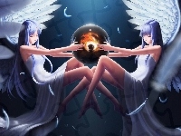 Anime, Anioły, Kula, Kobiety, Manga, Fantasy