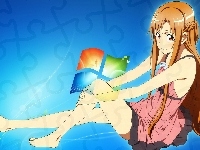 Anime, Sword Art Online, Asuna