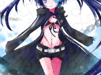 Anime, Black Rock Shooter, Dziewczynka