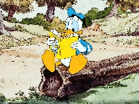 Kaczor Donald, Serial animowany, Postać, Książka