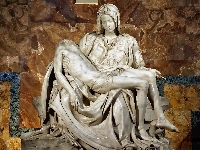 Anioła, Rzeźba, Michała, Pieta