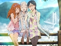 Anjou Naruko, Ano Hi Mita Hana no Namae wo Bokutachi wa Mada Shiranai, Honma Meiko, Tsurumi Chiriko