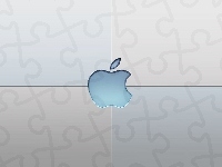 grafika, Apple, jabłko
