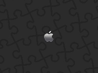 Stalowoszare, Apple, Logo