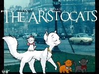 The Aristocats, miasto, Film animowany, Aryskotraci, koty