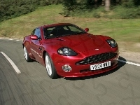 Aston, Bordowy, V12 Vanquish