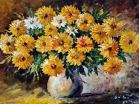 Astry, Leonid Afremov, Wazon