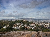 Ateny, Panorama, Miasta, Grecja