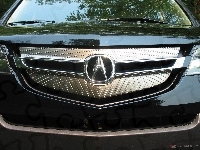 Atrapa, Emblemat, Przód, Acura MDX, Logo