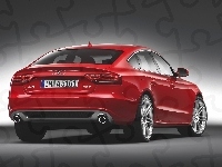 Audi A5, Czerwone, 2.0T