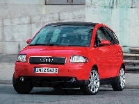 Audi A2, Czerwone, Przód