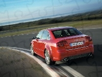 Audi A4, Czerwone, B7