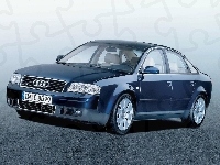 Granatowe, Audi A6