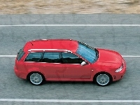Lewy Profil, Audi RS4, Czerwone