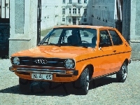 Audi 50, Pomarańczowe, Reklama