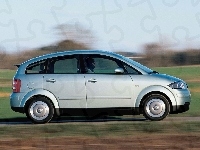 Audi A2, Prawy Profil