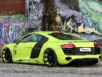 R8, Audi, Graffiti