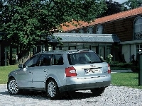 Audi A4, Srebrny, Avant