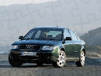 Zielony, Audi A6