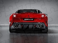 Auto, Czerwone, Ferrari 599 GTO